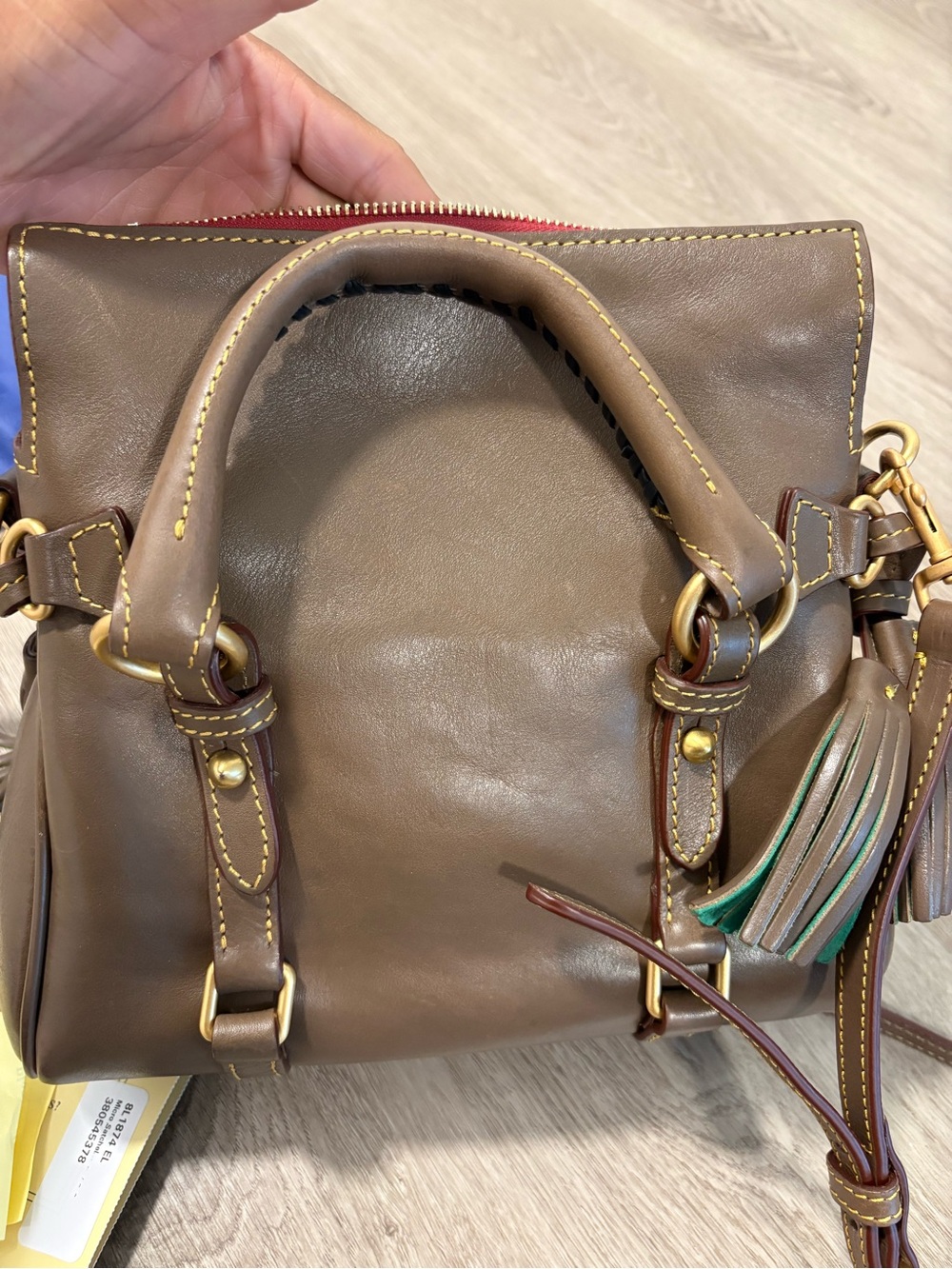 Dooney & Bourke micro satchel Florentine - Picture 7 of 11